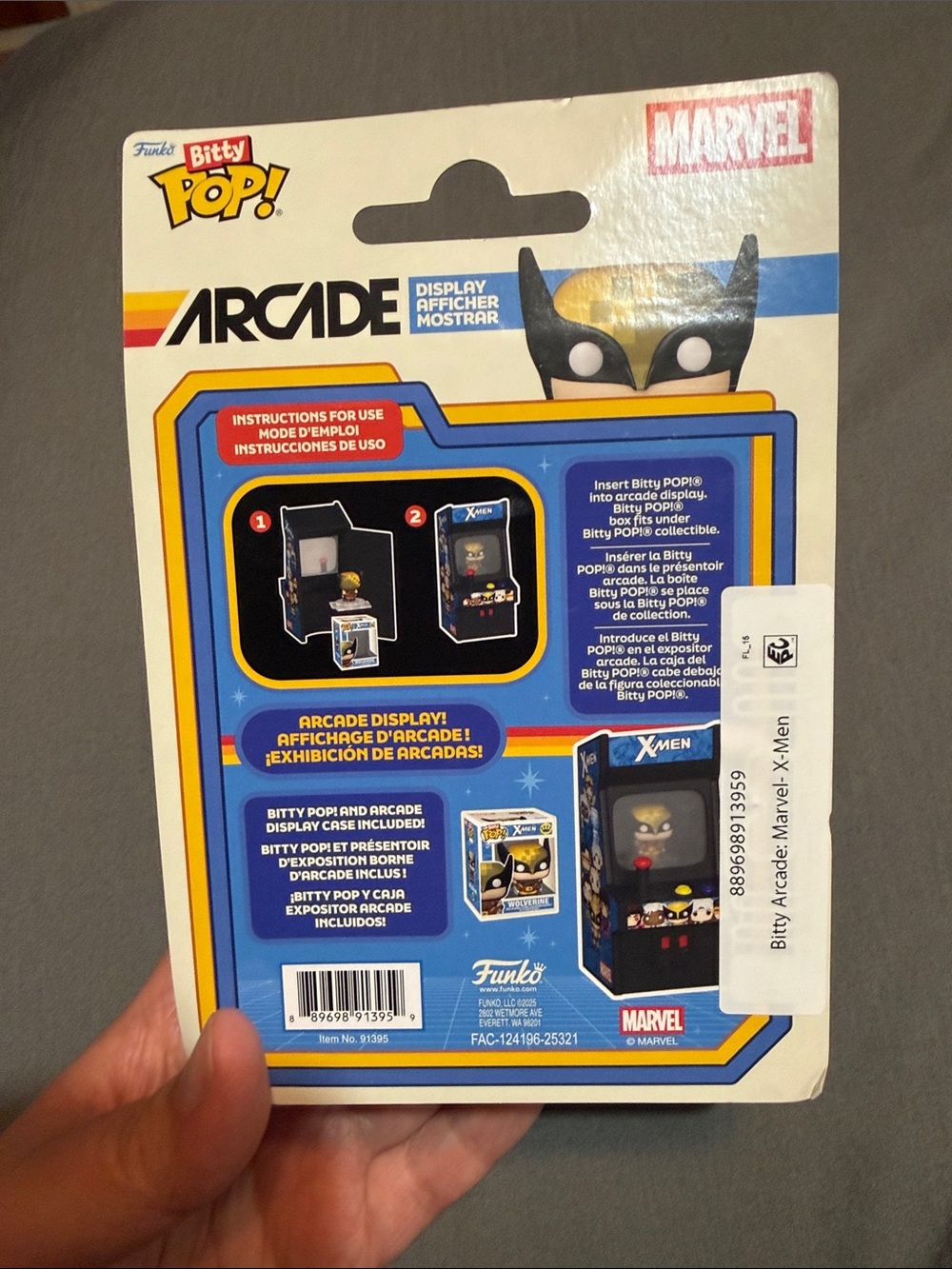 Funko Bitty Pop! Arcade X-Men - Picture 11 of 12